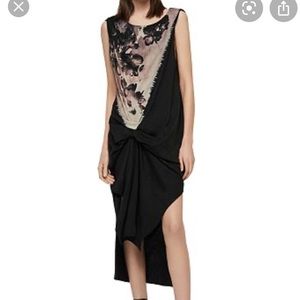 NWT All Saints riviera flora dress